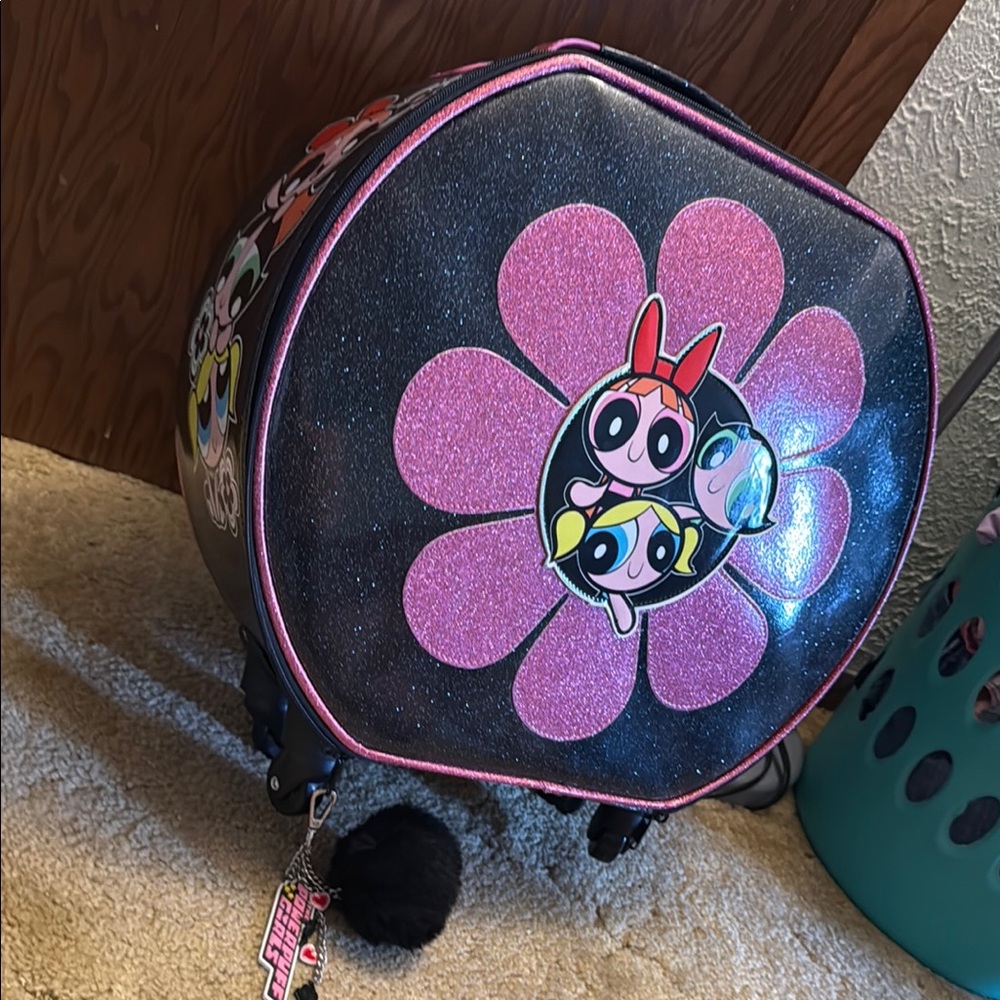 DollsKill Powerpuff Girls Rolling Suitcase